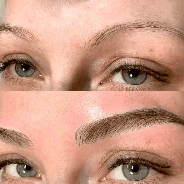 eyebrows feathering near me