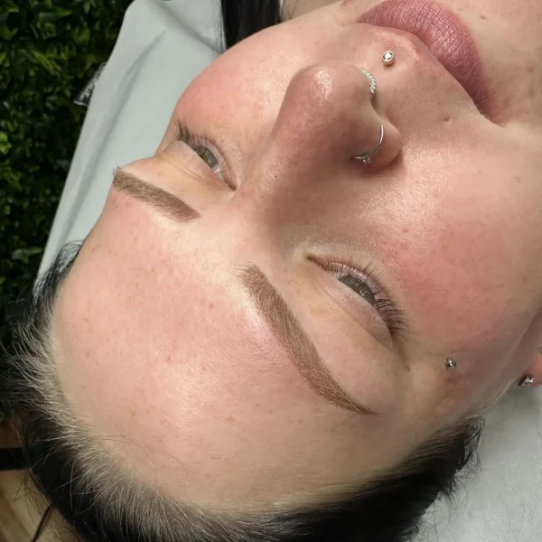 faded eyebrow tattoo