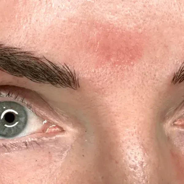 feathering eyebrow tattoo