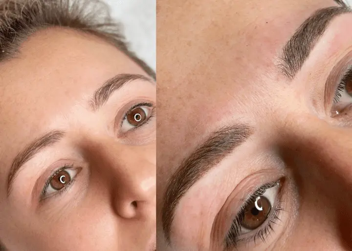 cosmetic eyebrow tattooing