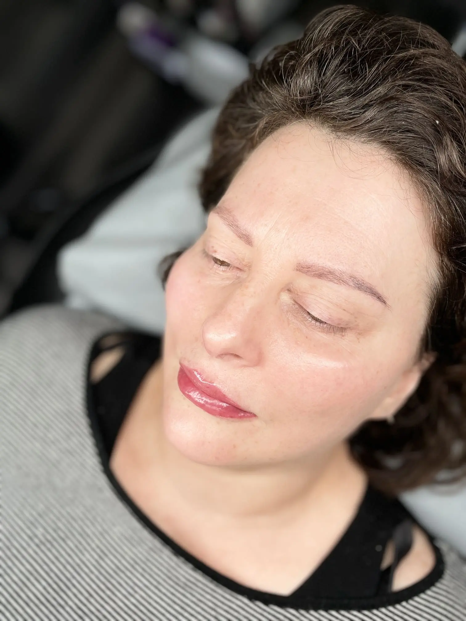 eyebrow tattoo faded after a week